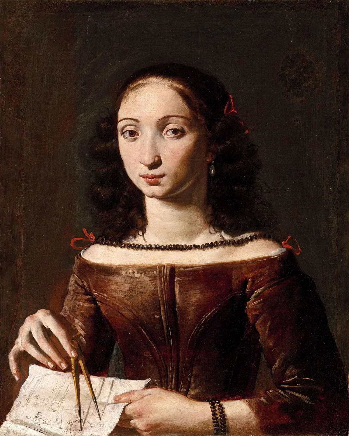 Ritratto di Plautilla Bricci, la prima donna architetto - Los Angeles